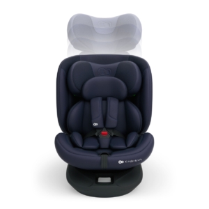 KINDERKRAFT AUTOSEDISTE I-GROW 2 PLUS I-SIZE 40-150 CM NAVY - Slika 1