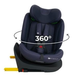 KINDERKRAFT AUTOSEDISTE I-GROW 2 PLUS I-SIZE 40-150 CM NAVY - Slika 4