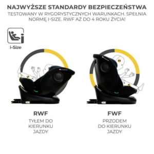 KINDERKRAFT AUTOSEDISTE I-GROW I-SIZE 40-150 CM BLACK KINDERKRAFT AUTOSEDISTE I-GROW I-SIZE 40-150 CM BLACK - Slika 1