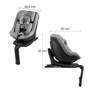 KINDERKRAFT AUTOSEDISTE I-GUARD AIR FLOW GREY KINDERKRAFT AUTOSEDISTE I-GUARD AIR FLOW GREY - Slika 6