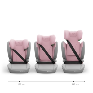 KINDERKRAFT AUTOSEDISTE I-SPARK 2 PLUS I SIZE PINK