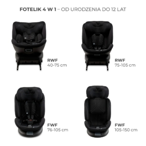 KINDERKRAFT AUTOSEDISTE XPEDITION3 I-SIZE 40-150CM BLACK - Slika 1