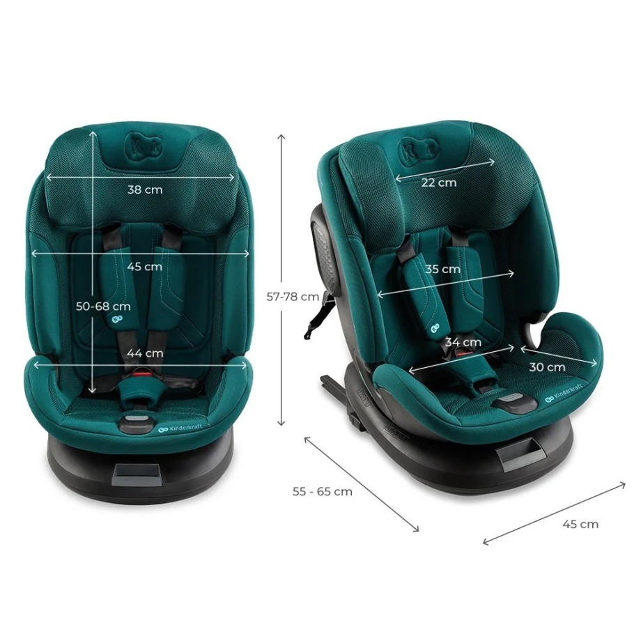 KINDERKRAFT AUTOSEDISTE XPEDITION3 I-SIZE 40-150CM GREEN KINDERKRAFT AUTOSEDISTE XPEDITION3 I-SIZE 40-150CM GREEN