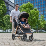 KINDERKRAFT ESME PRO KOLICA ZA BEBE 3U1 GRAY