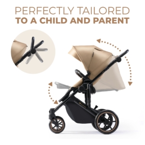 KINDERKRAFT KOLICA 3U1 PRIME 2 PRO BEIGE - Slika 2
