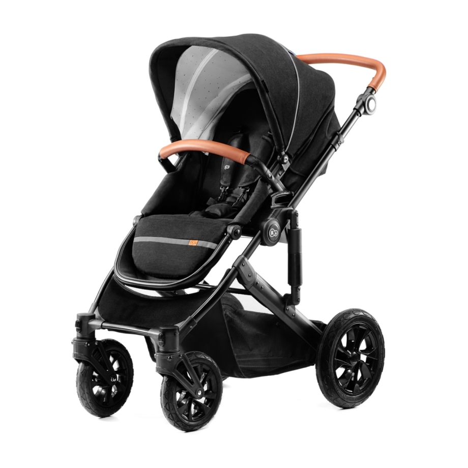 KINDERKRAFT KOLICA ZA BEBE 3U1 PRIME MINK PRO BLACK KINDERKRAFT KOLICA ZA BEBE 3U1 PRIME MINK PRO BLACK