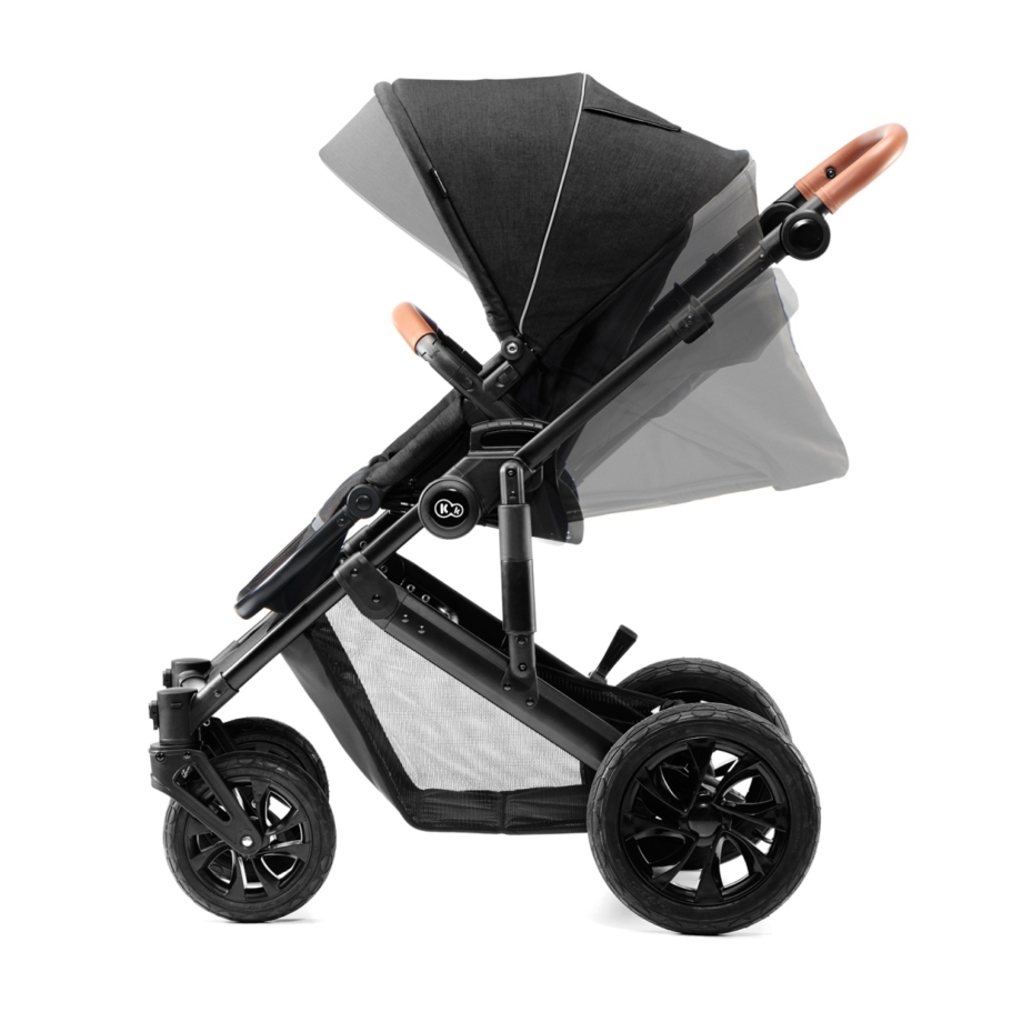 KINDERKRAFT KOLICA ZA BEBE 3U1 PRIME MINK PRO BLACK KINDERKRAFT KOLICA ZA BEBE 3U1 PRIME MINK PRO BLACK