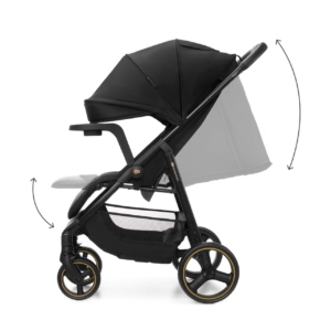 KINDERKRAFT KOLICA ZA BEBE SA TACNOM TRIG 3 BLACK - Slika 3