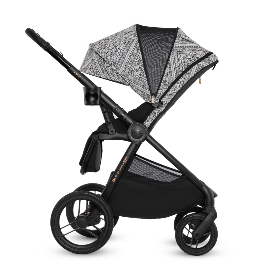 KINDERKRAFT KOLICA ZA BEBE SET 2U1 NEA 2 LUNAR BLACK BIZUU