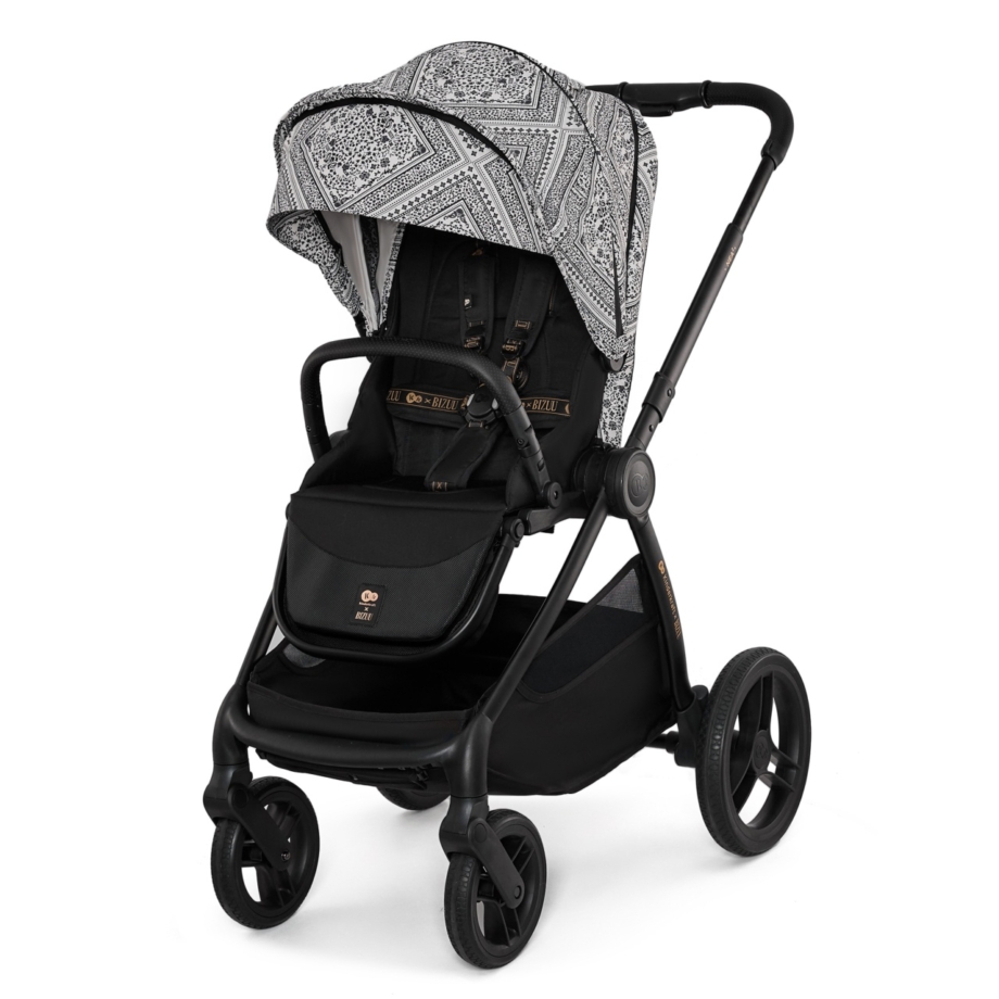 KINDERKRAFT KOLICA ZA BEBE SET 2U1 NEA 2 LUNAR BLACK BIZUU
