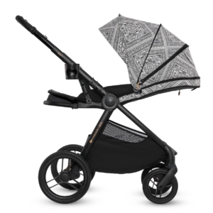 KINDERKRAFT KOLICA ZA BEBE SET 2U1 NEA 2 LUNAR BLACK BIZUU - Slika 3