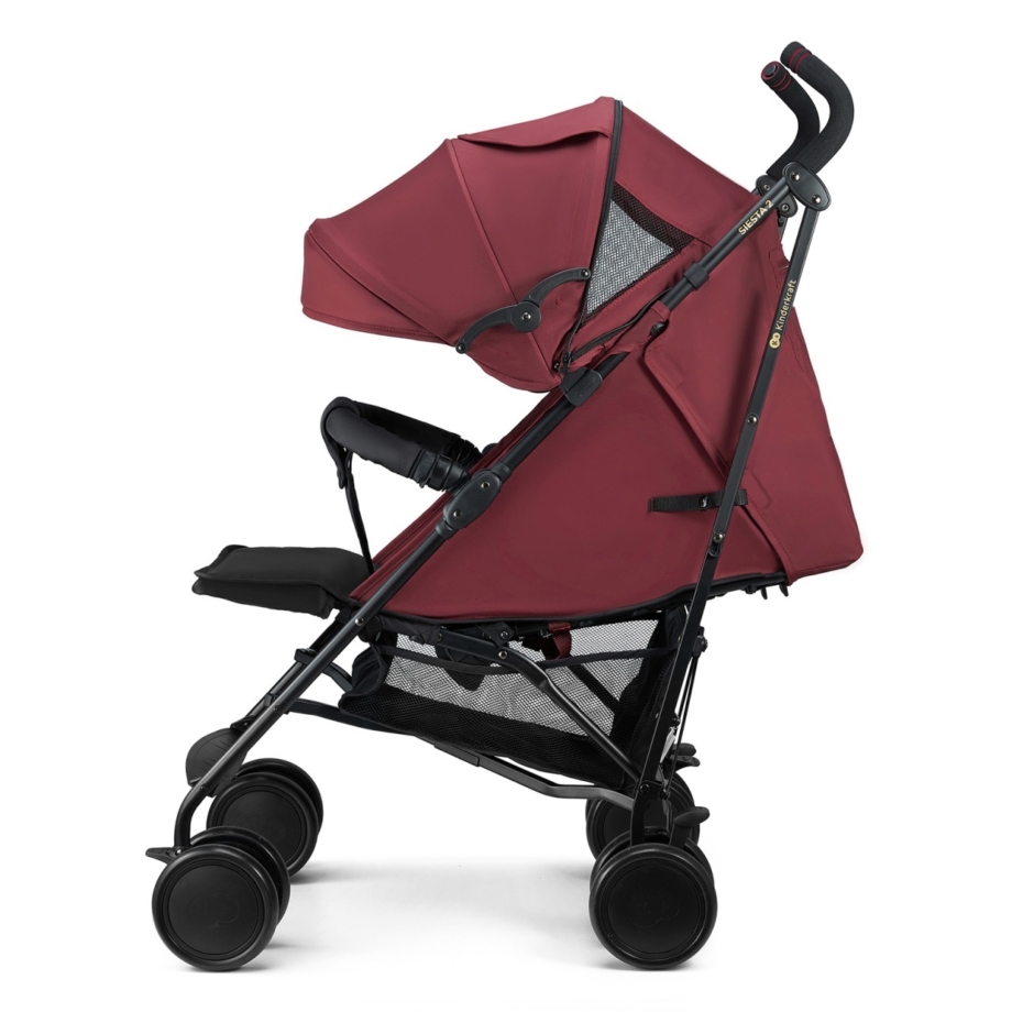KINDERKRAFT KOLICA ZA BEBE SIESTA 2 BURGUNDY KINDERKRAFT KOLICA ZA BEBE SIESTA 2 BURGUNDY