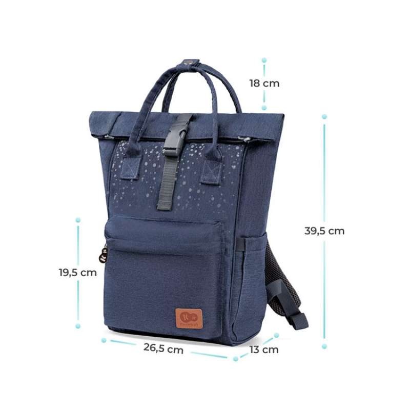 KINDERKRAFT MOONPACK RANAC ZA MAMU CONFETTI DENIM KINDERKRAFT MOONPACK RANAC ZA MAMU CONFETTI DENIM