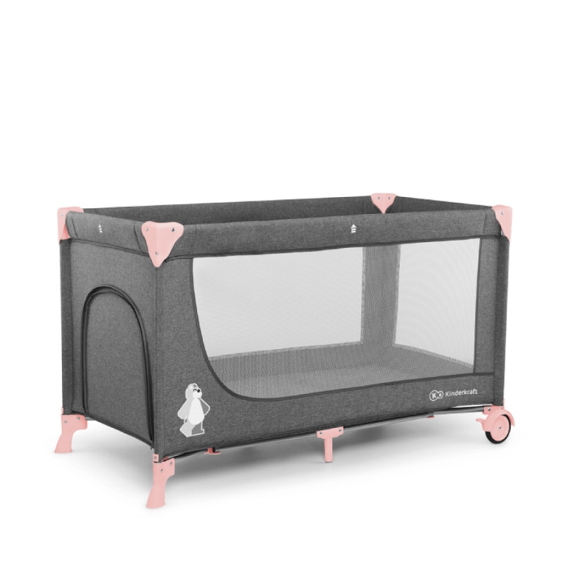 KINDERKRAFT PRENOSIVI KREVETAC JOY PINK KINDERKRAFT PRENOSIVI KREVETAC JOY PINK