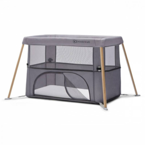 KINDERKRAFT PRENOSIVI KREVETAC MOVI WOOD GREY KINDERKRAFT PRENOSIVI KREVETAC MOVI WOOD GREY - Slika 4