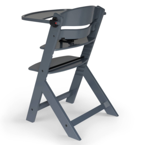 KINDERKRAFT STOLICA ZA HRANJENJE 2U1 ENOCK FULL GREY - Slika 4
