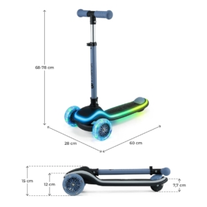 Kinderkraft trotinet RAKET BLUE - Slika 4