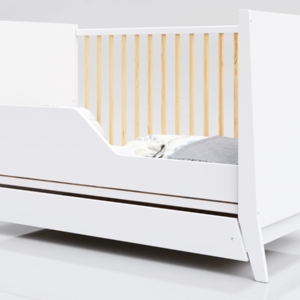LETTINO COSMO KREVETAC 120X60 WHITE PINE + FIOKA - Slika 4