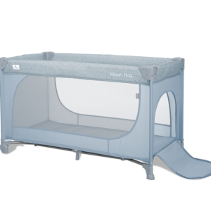 Prenosivi krevetac Moon Hug plavi – detalj