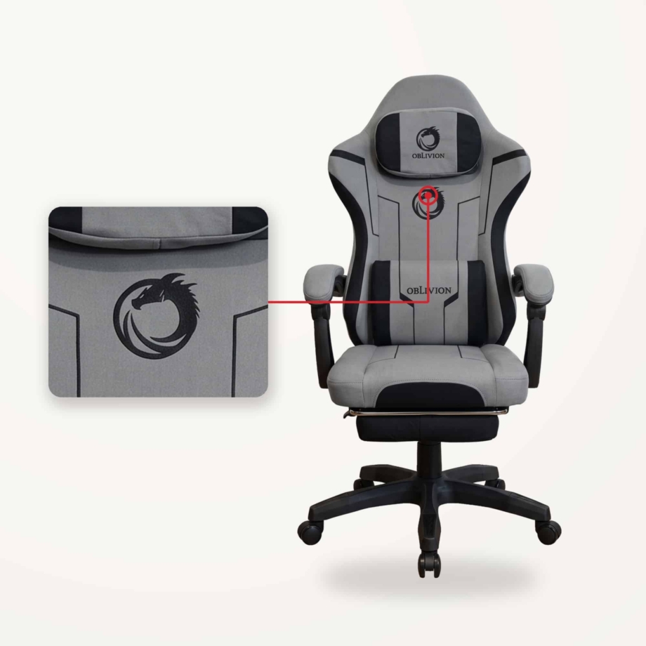 Gejmerska stolica Oblivion PHANTOM siva Gejmerska stolica Oblivion PHANTOM siva