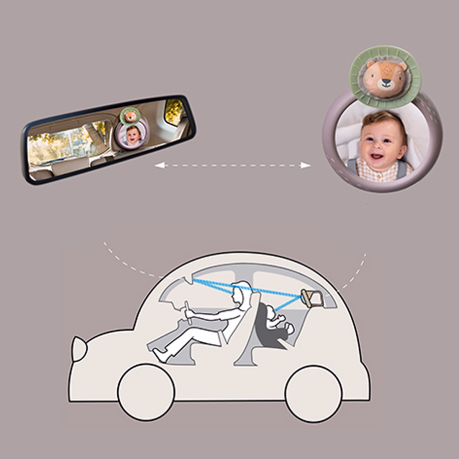 Taf Toys savannah igračka za auto sa ogledalom Taf Toys Savannah igračka za auto sa ogledalom, fotografija 3