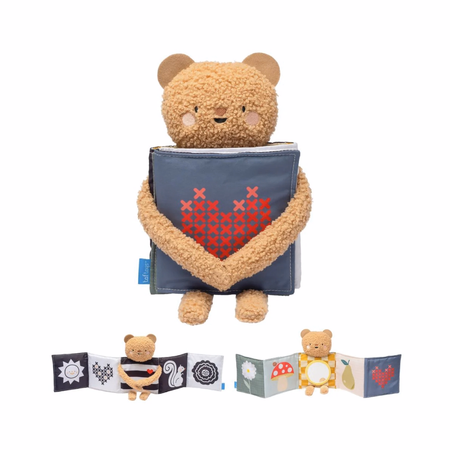Taf Toys plišani meda sa knjigom Taf Toys plišani meda sa knjigom