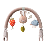 Taf Toys muzički luk za kolica sa zekom i ježem