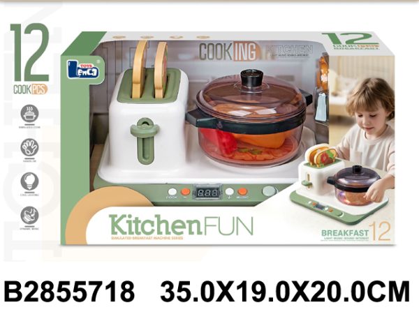 2855718-600x450 Zeleno-beli set igračka: toster sa kriškama hleba i providna šerpa sa poklopcem