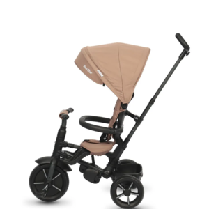 Qplay tricikl Rito Star khaki, bočni prikaz
