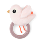Done by Deer senzorna zvečka sa glodalicom Birdee roze