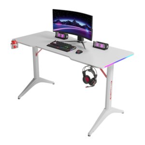 Gejmerski sto model 2 beli 140x60 cm