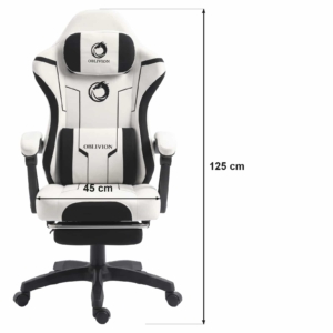 Gejmerska stolica Oblivion PHANTOM bela - Slika 4