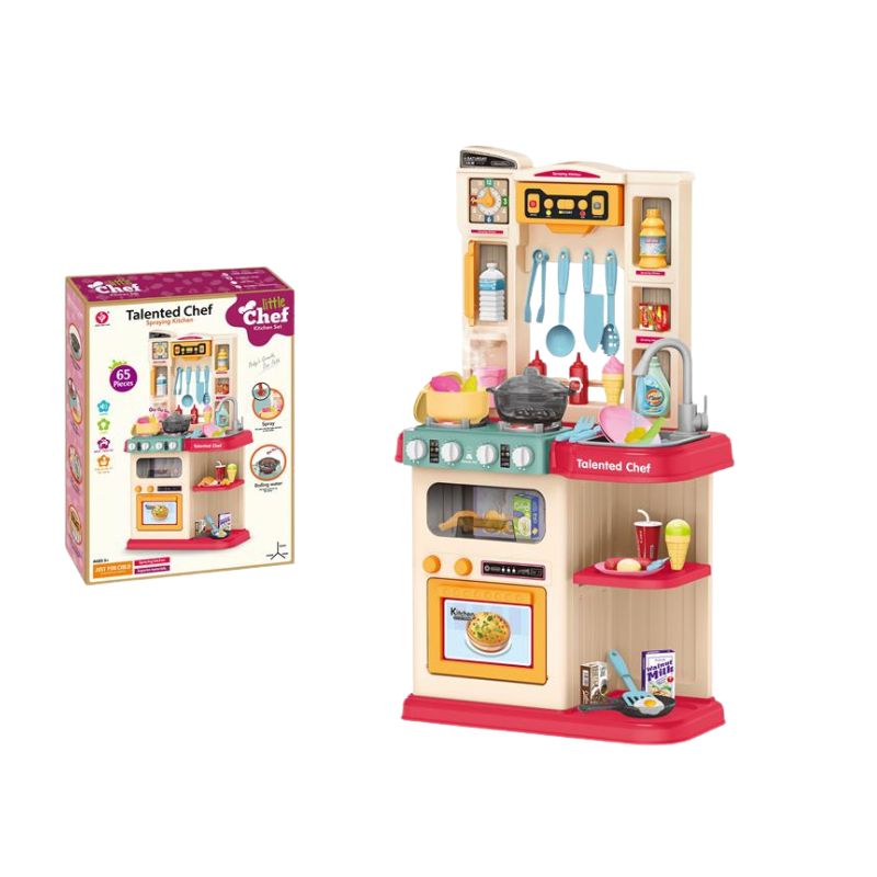 Dečija kuhinja sa 65 delova, rernom, ringlom i sudoperom