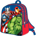 Dečiji ranac Marvel Avengers sa Thorom, Iron Manom, Hulkom i Kapetanom Amerikom