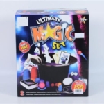Kutija mađioničarskog seta Ultimate Magic sa čarobnim šeširom i kartama