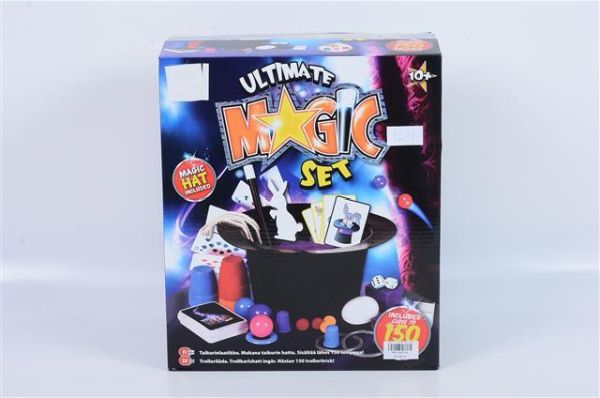 Mađioničarski set 08704 Kutija mađioničarskog seta Ultimate Magic sa čarobnim šeširom i kartama