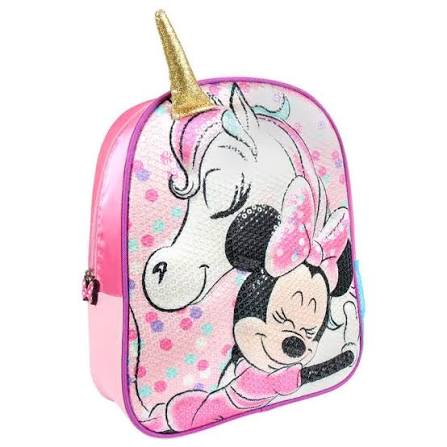 Ranac Disney Minnie Mouse sa jednorogom Roze ranac Disney Minnie Mouse sa jednorogom i šljokicama