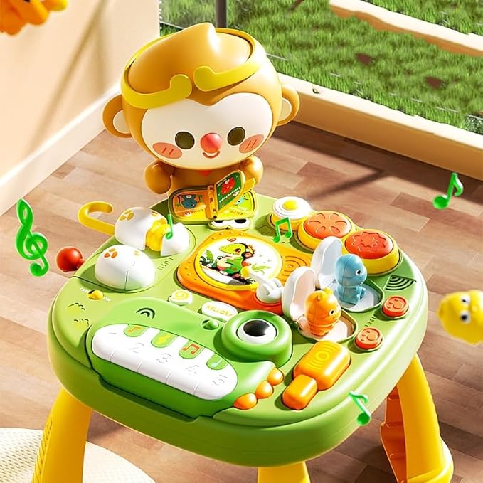 Interaktivni bebi stočić sa pianom Interaktivni bebi stočić sa pianom 2