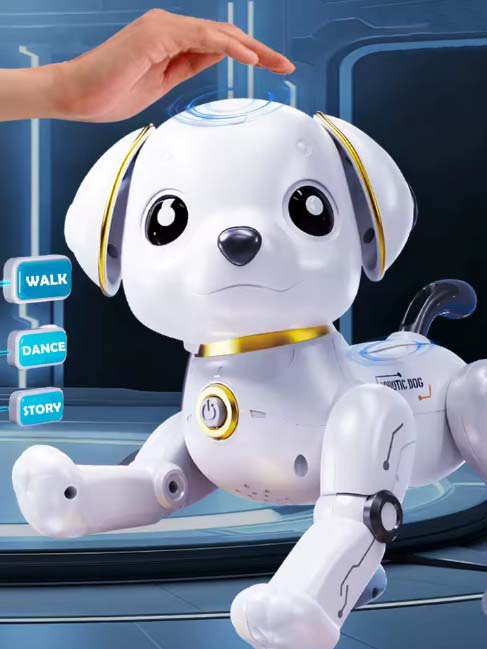 Robot pas reaguje na dodir glave
