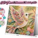 Kreativni set sa perlicama i kristalčićima – Kolibri