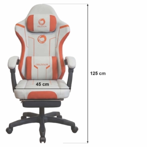 Gejmerska stolica Oblivion PHANTOM Sivo-narandžasta Gejmerska stolica Oblivion PHANTOM Sivo-narandžasta - Slika 8