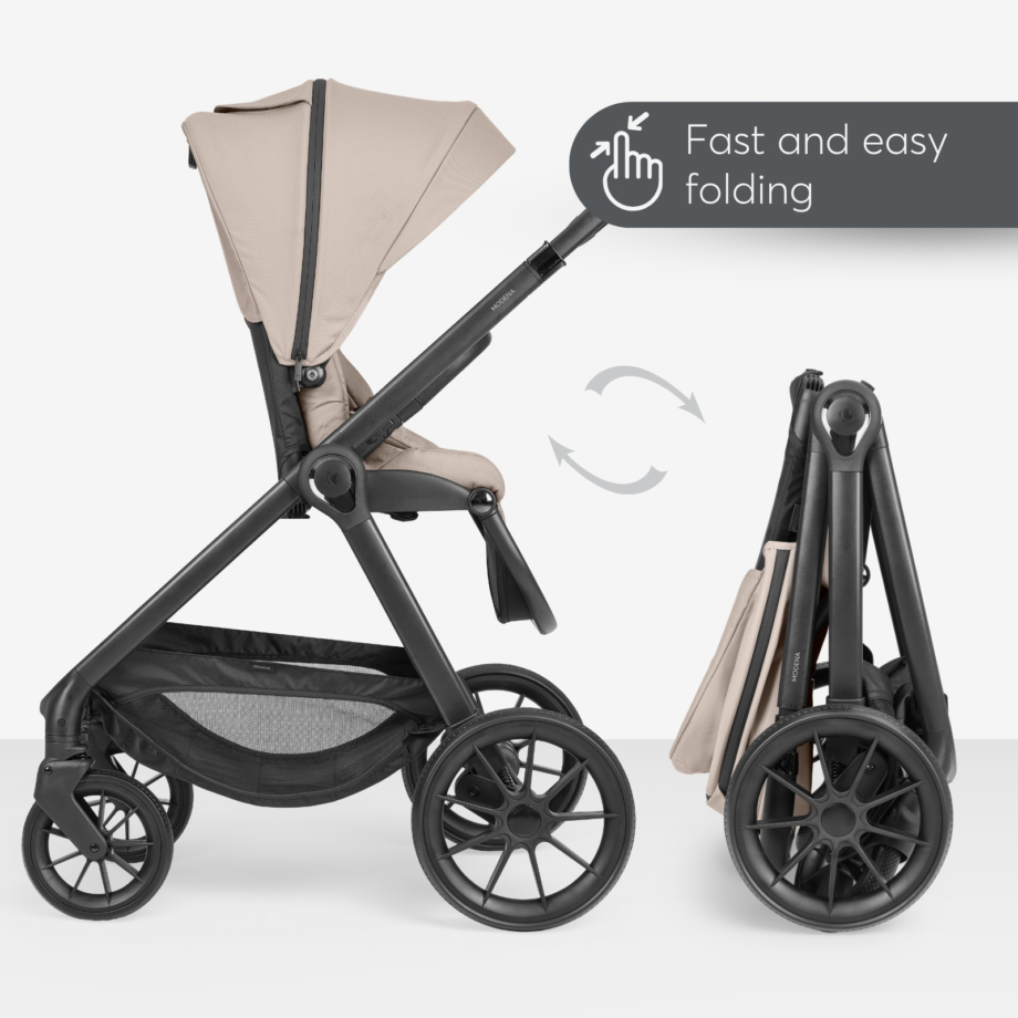 Kikka Boo Modena 2027 kolica beige – prikaz 9