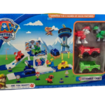 Paw Patrol garaža na dva nivoa sa likovima i vozilima iz seta