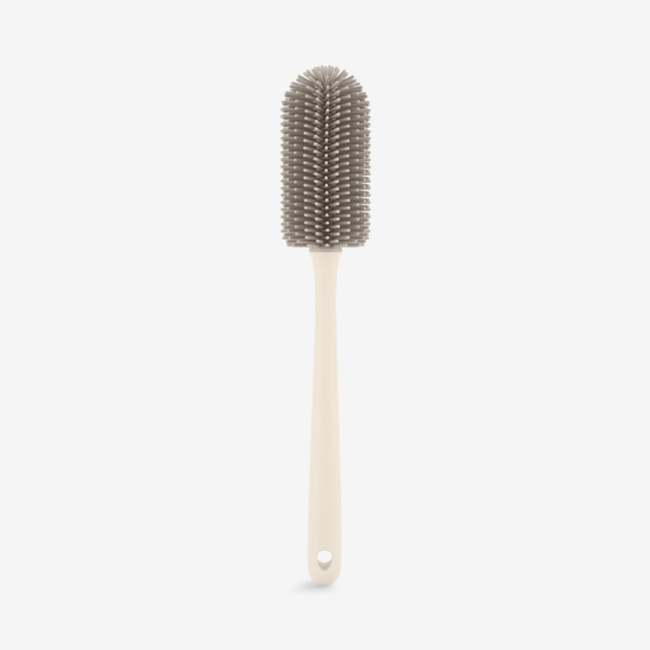 KIKKA BOO Set silikonskih četki 3 dela sa stalkom Platinum Sand – prikaz 3