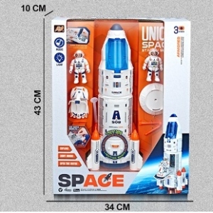 Svemirska raketa sa dva astronauta 2